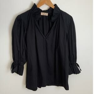 Sofia Black Blouse